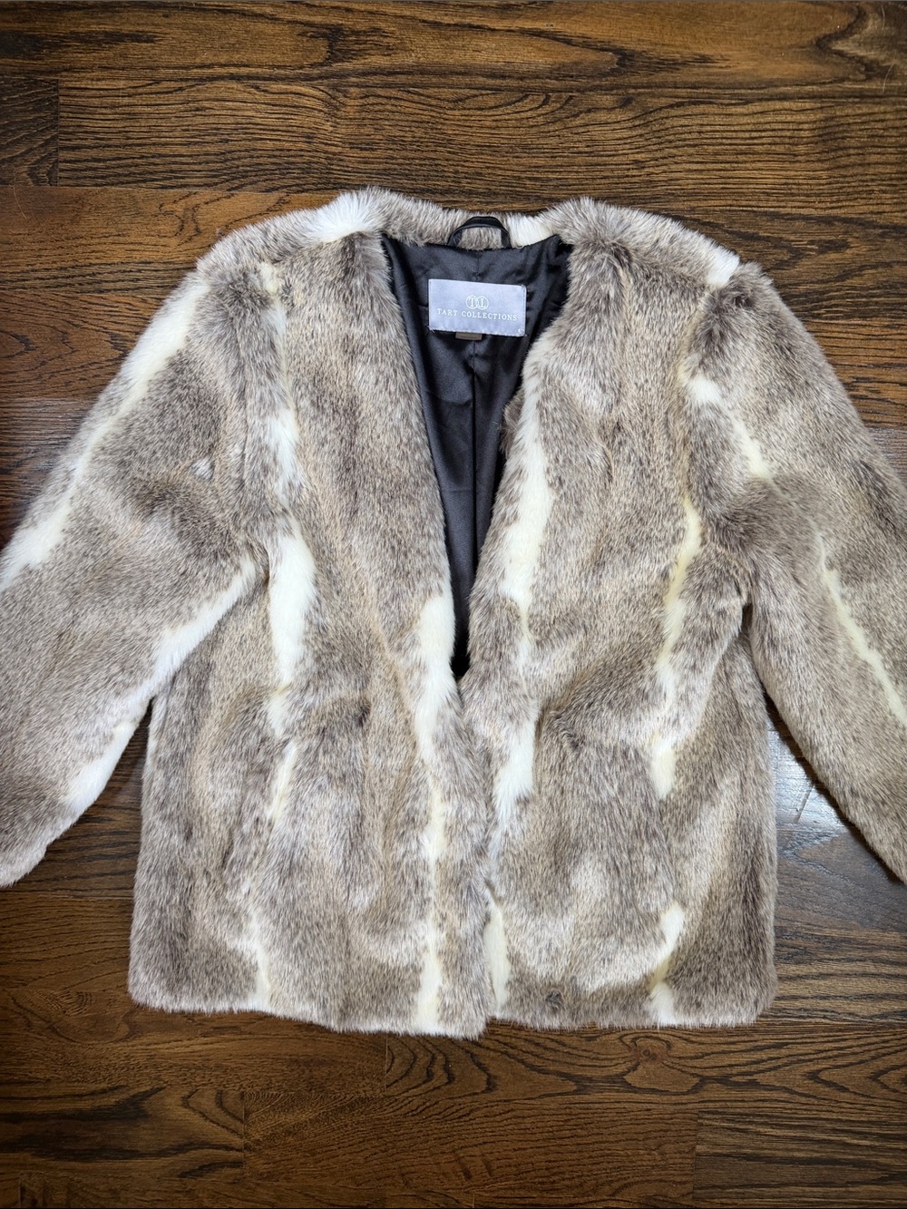 Tart Collections Fur Jacket Size Small